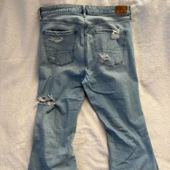Women's Blue Jeans - Picture 2 of 3